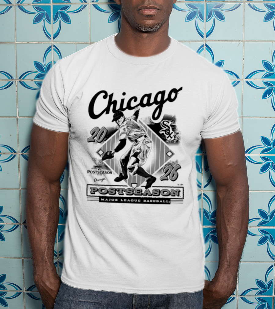Chicago White Sox 2026 Postseason Baseball Diamond T-Shirt