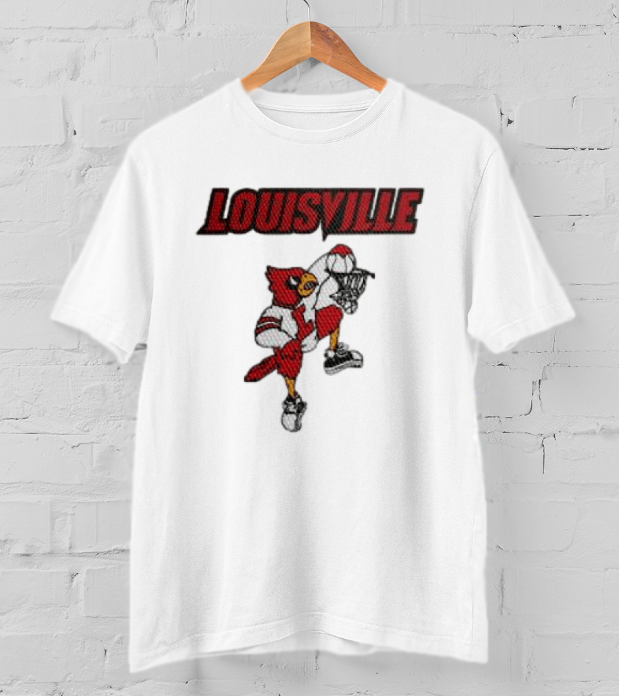 Louisville Cardinals Basketball 2026 White Jersey T-Shirt