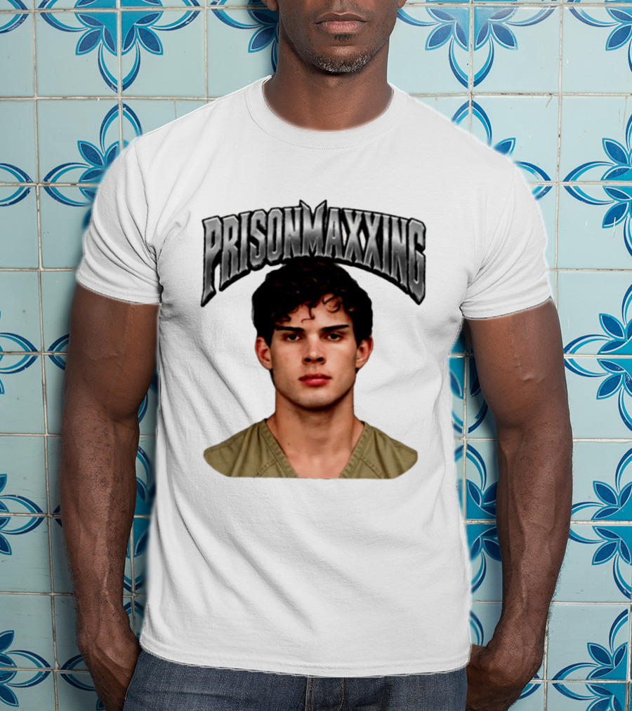 Prisonmaxxing Internet Meme Shot Concept T-Shirt