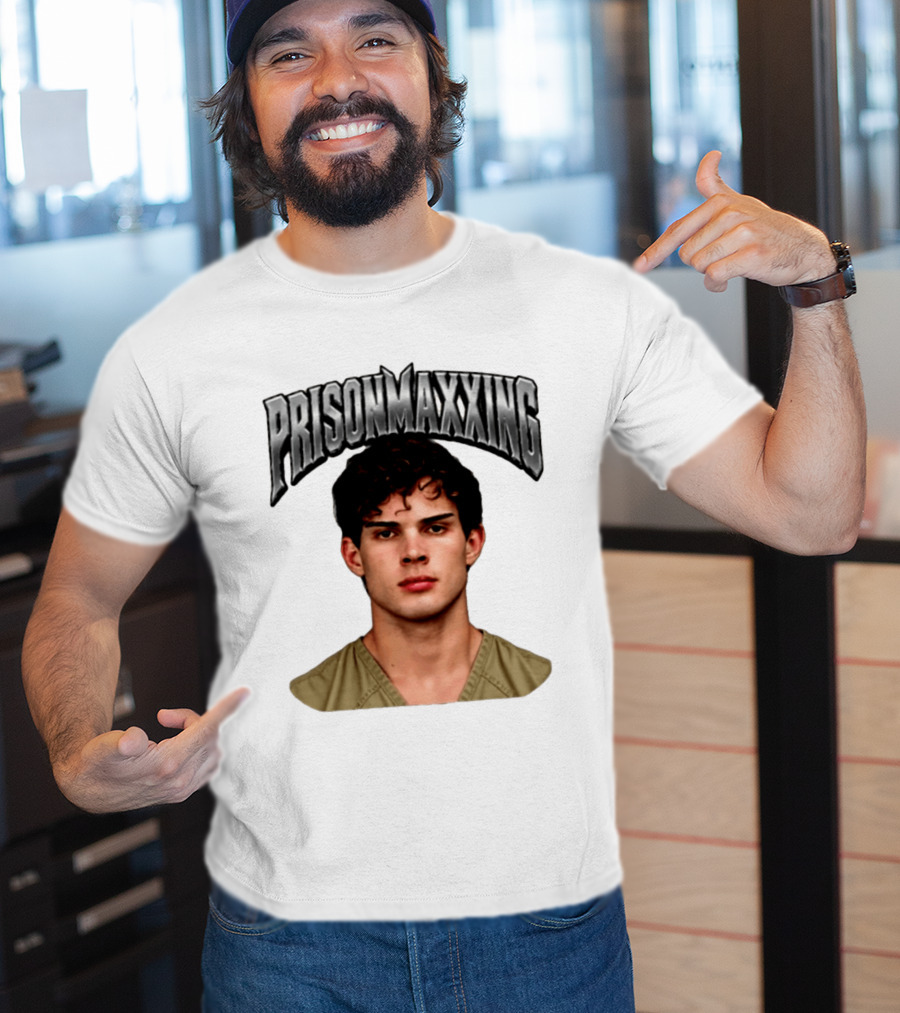 Prisonmaxxing Internet Meme Shot Concept T-Shirt