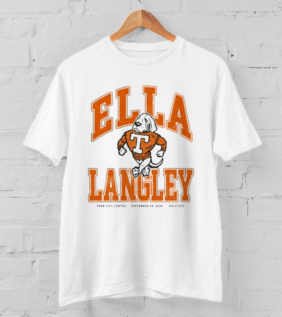 Ella Langley UT Knoxville September 23 2023 Sold Out T-Shirt