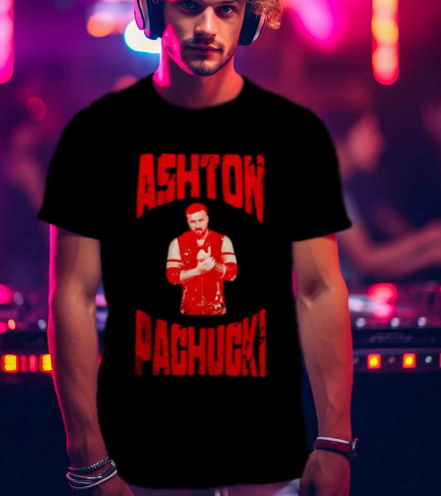 Ashton Pachucki Red Vest Visual Portrait Ashton Pachucki T-Shirt