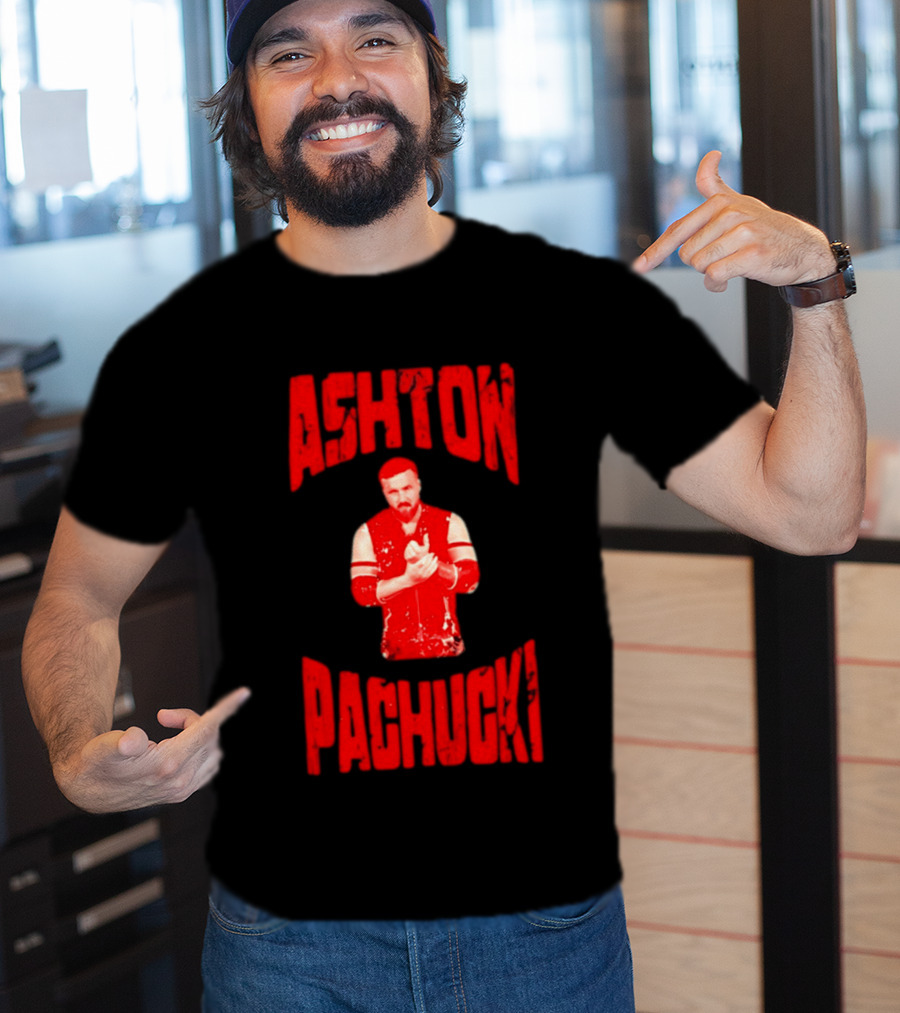 Ashton Pachucki Red Vest Visual Portrait Ashton Pachucki T-Shirt