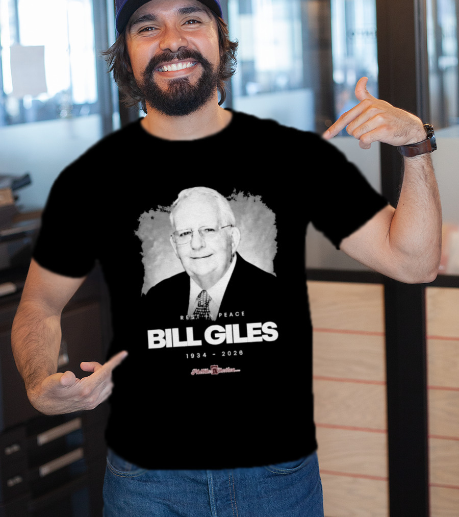 Bill Giles Rest In Peace 1934 2026 Phanatic Forever Friends T-Shirt