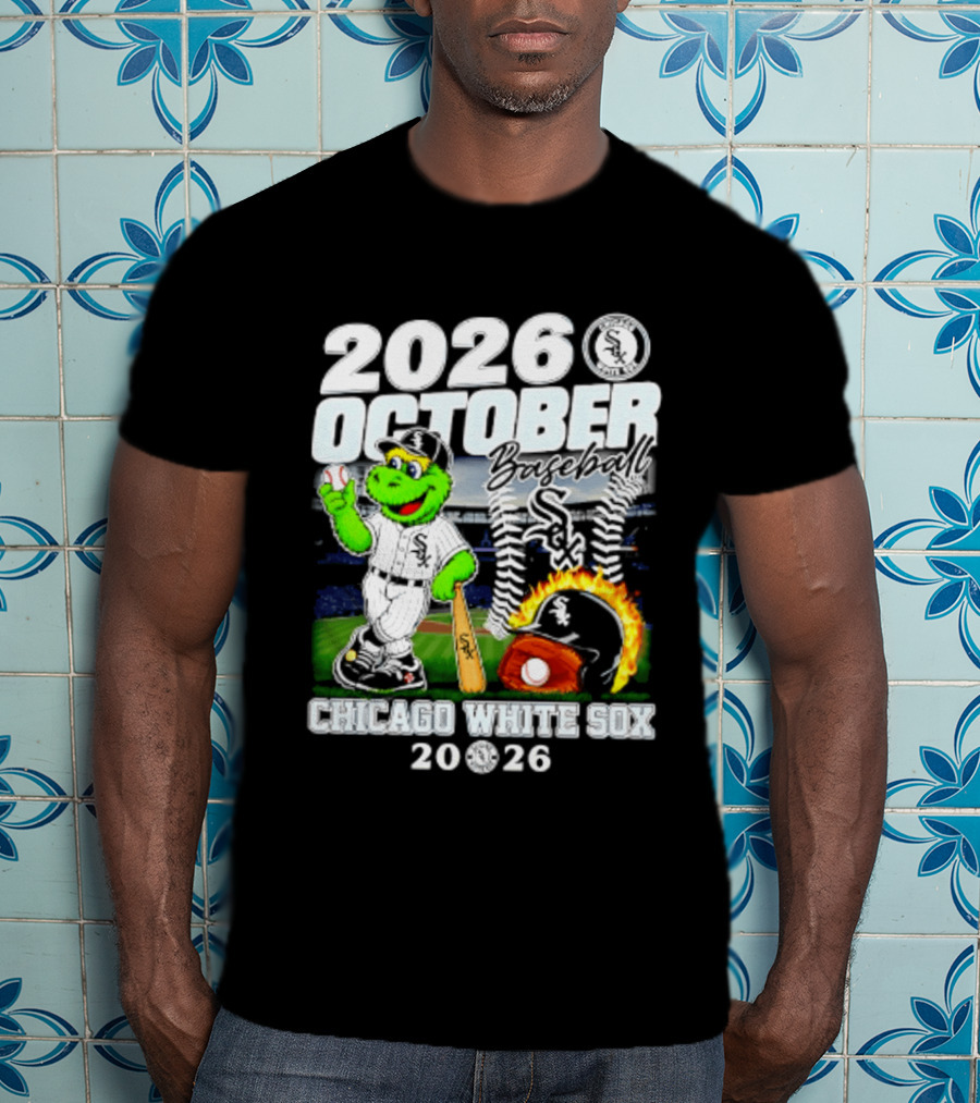 2026 October Chicago White Sox Postseason Baseball T-Shirt