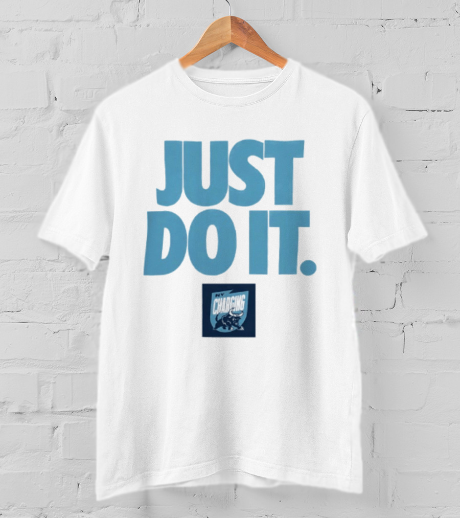 New York Charging Just Do It Bull T-Shirt