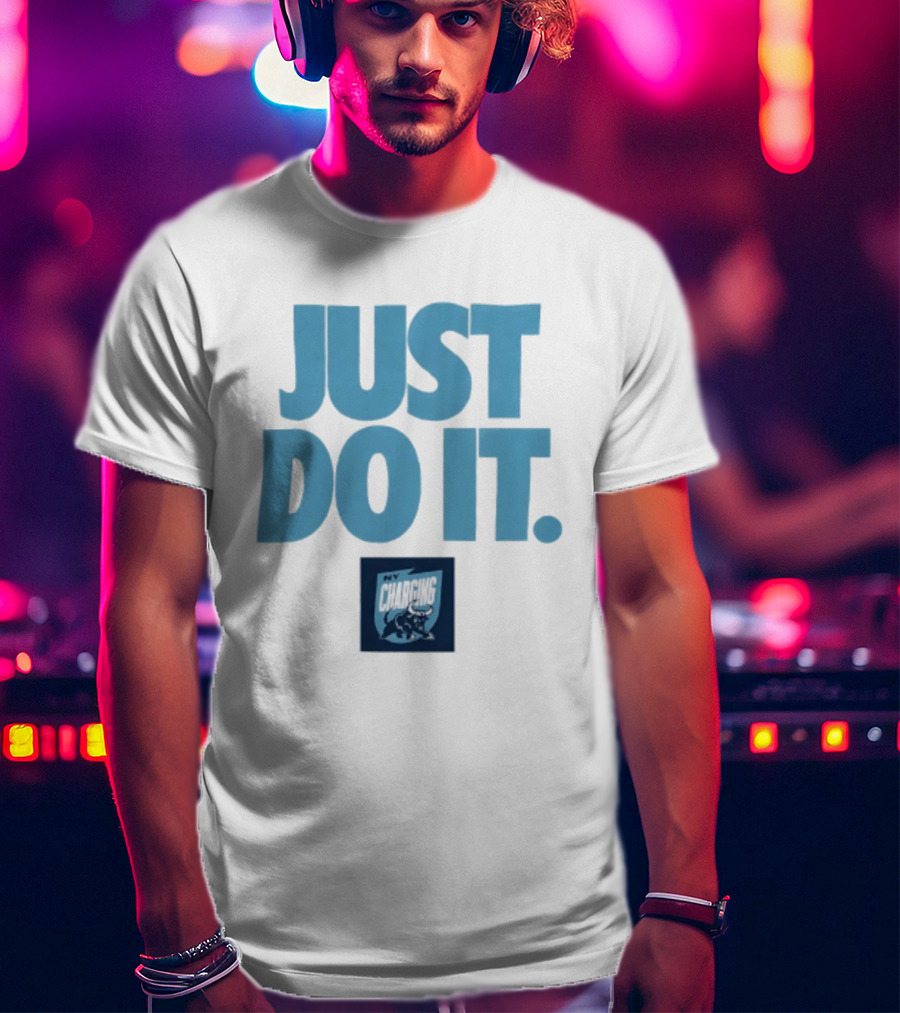 New York Charging Just Do It Bull T-Shirt