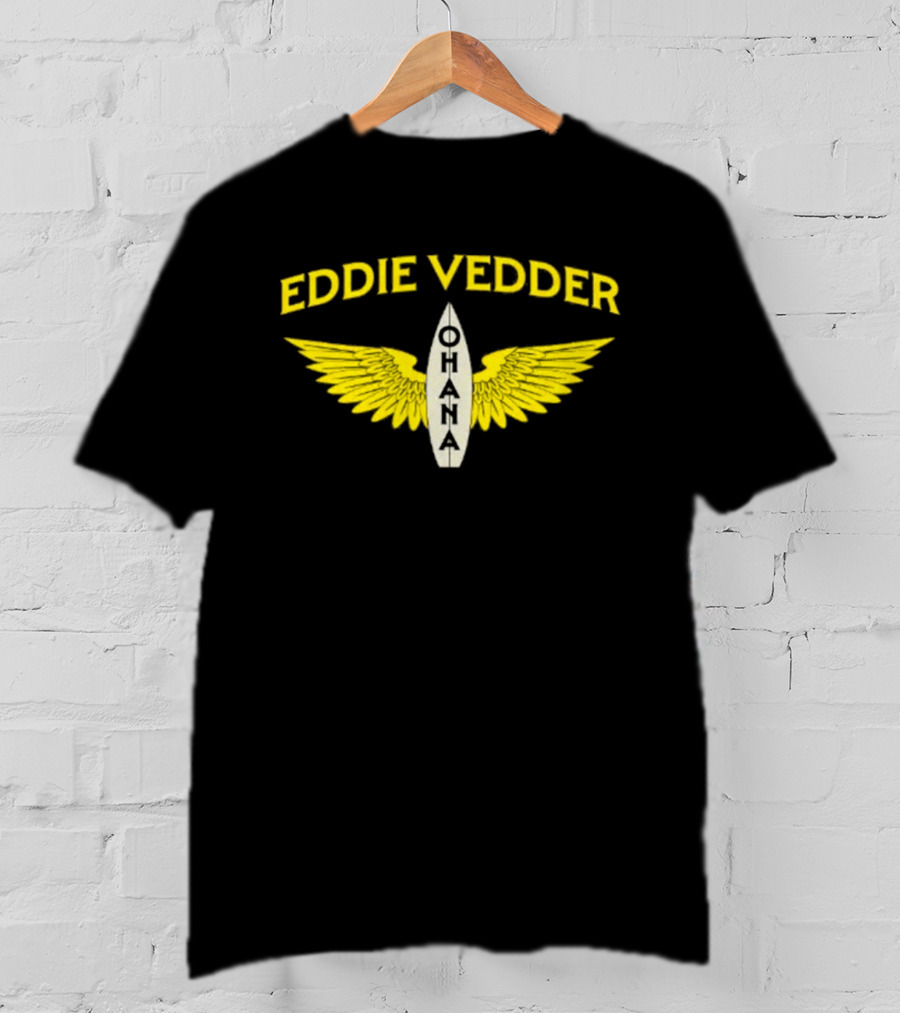 Eddie Vedder Ohana Festival 2026 Wings Trucker Hat Dana Point CA September 25 T-Shirt