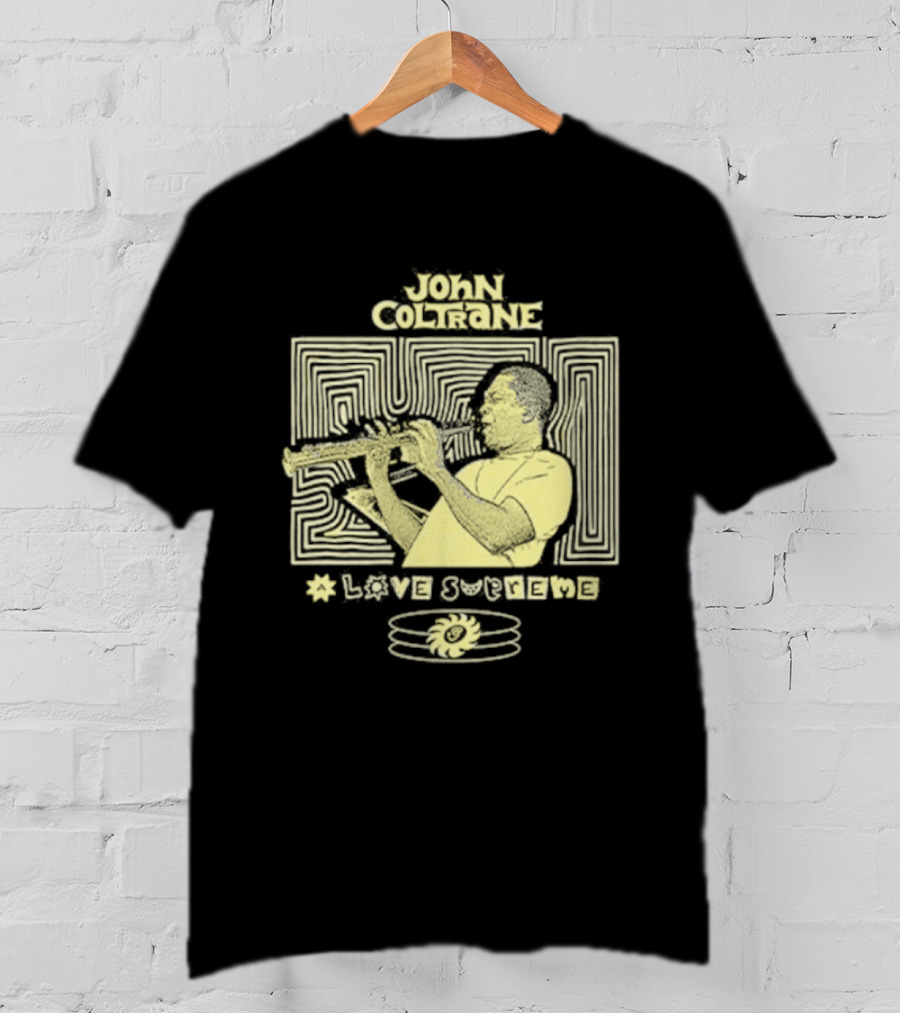 John Coltrane Live Supreme Jazz Iconic Performance T-Shirt