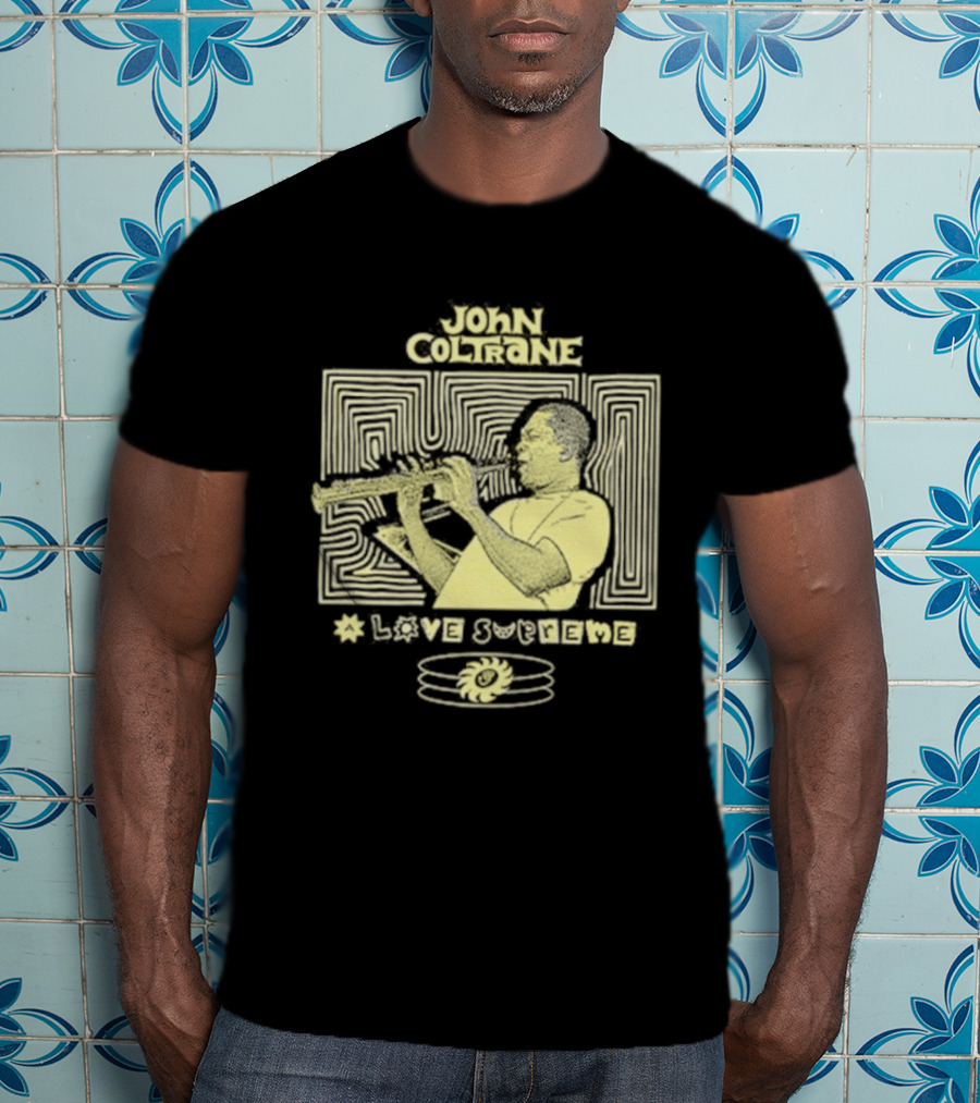 John Coltrane Live Supreme Jazz Iconic Performance T-Shirt