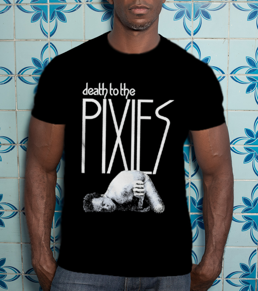 Les Claypool Wearing Death To The Pixies T-Shirt