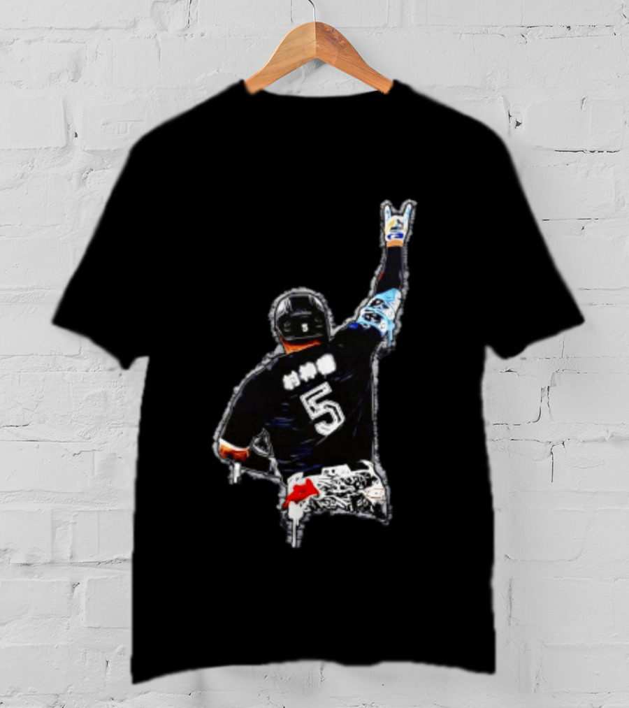 Munetaka Murakami Tokyo Yakult Swallows Jersey Number 5 Baseball Player Celebration T-Shirt