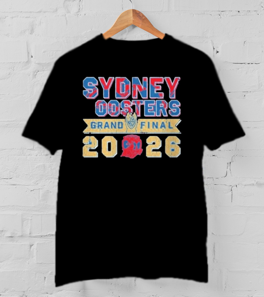 Sydney Roosters 2026 Grand Final Championship Rugby Celebration T-Shirt