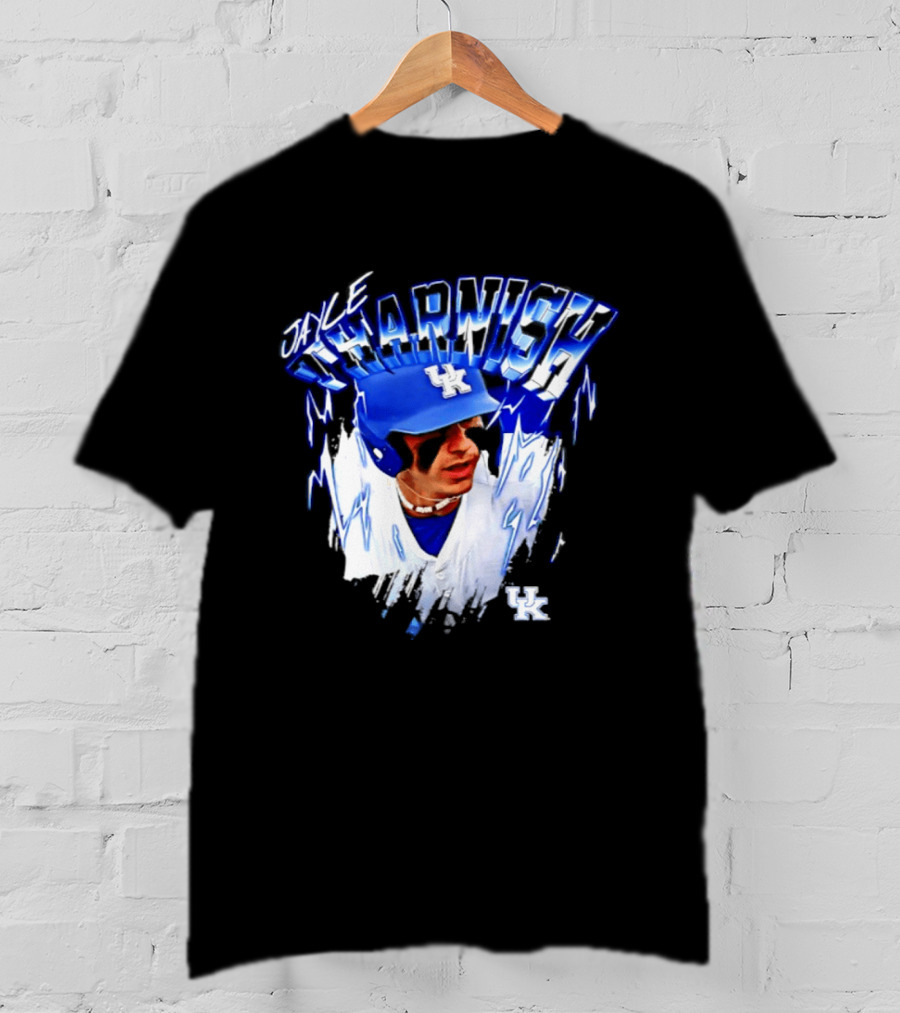Jayce Tharnish Kentucky Wildcats Baseball UK Helm T-Shirt