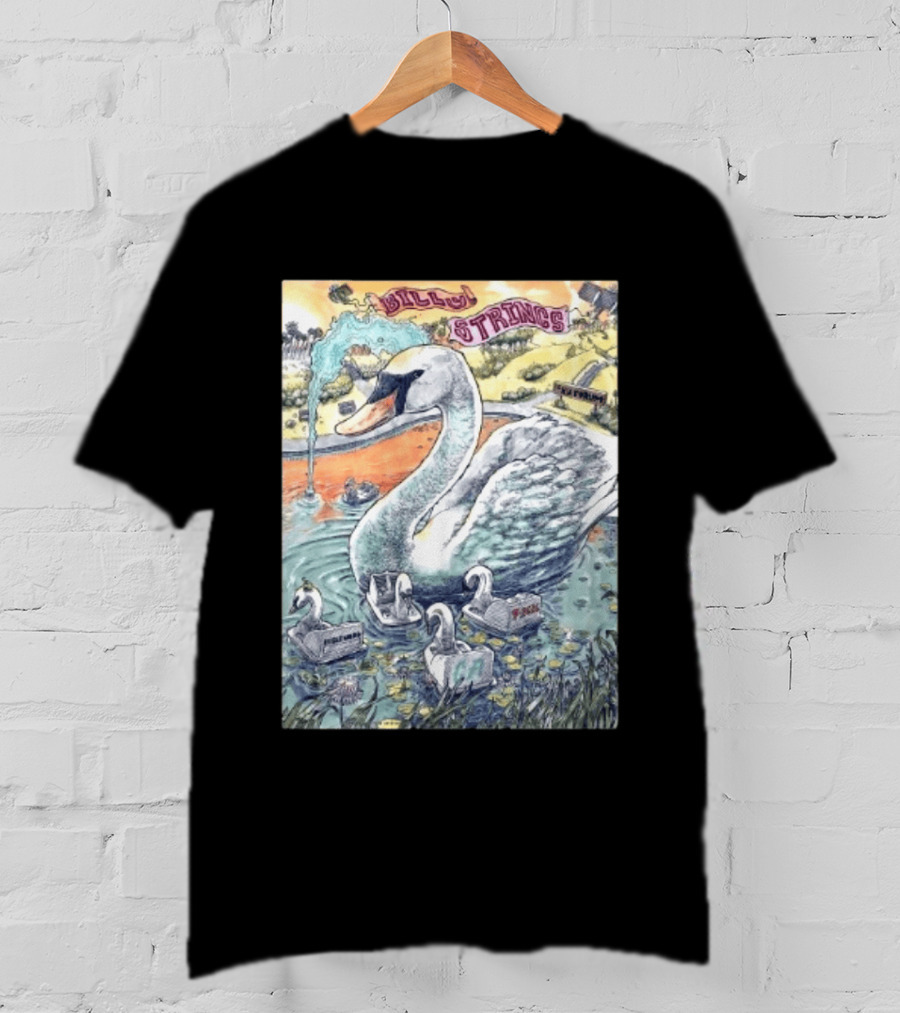Billy Strings Live Swan Art Inglewood September 26 2026 T-Shirt