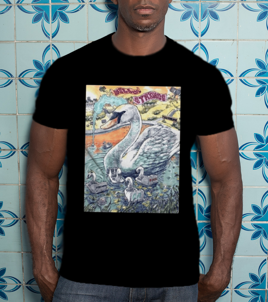 Billy Strings Live Swan Art Inglewood September 26 2026 T-Shirt
