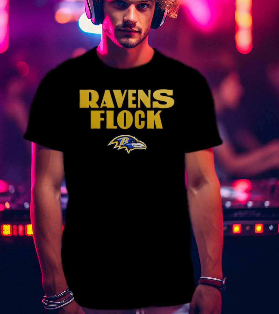 Ravens Flock Baltimore Rio Game 2026 Camiseta Feminina T-Shirt