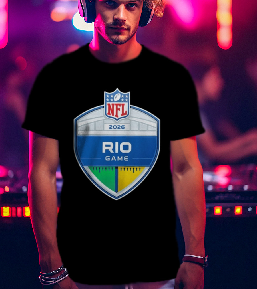 NFL Rio Game Maracana 2026 T-Shirt