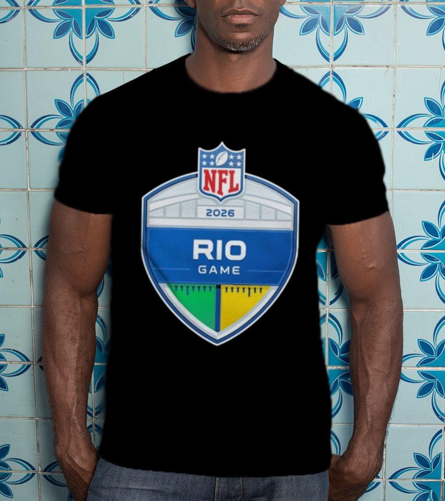 NFL Rio Game Maracana 2026 T-Shirt
