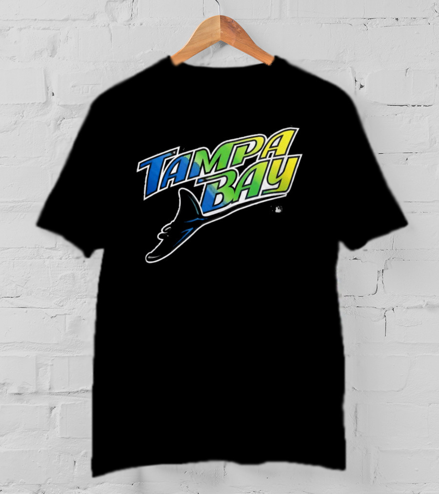 Tampa Bay Rays 2026 Classic Vibrant Logo With Manta Ray Element T-Shirt