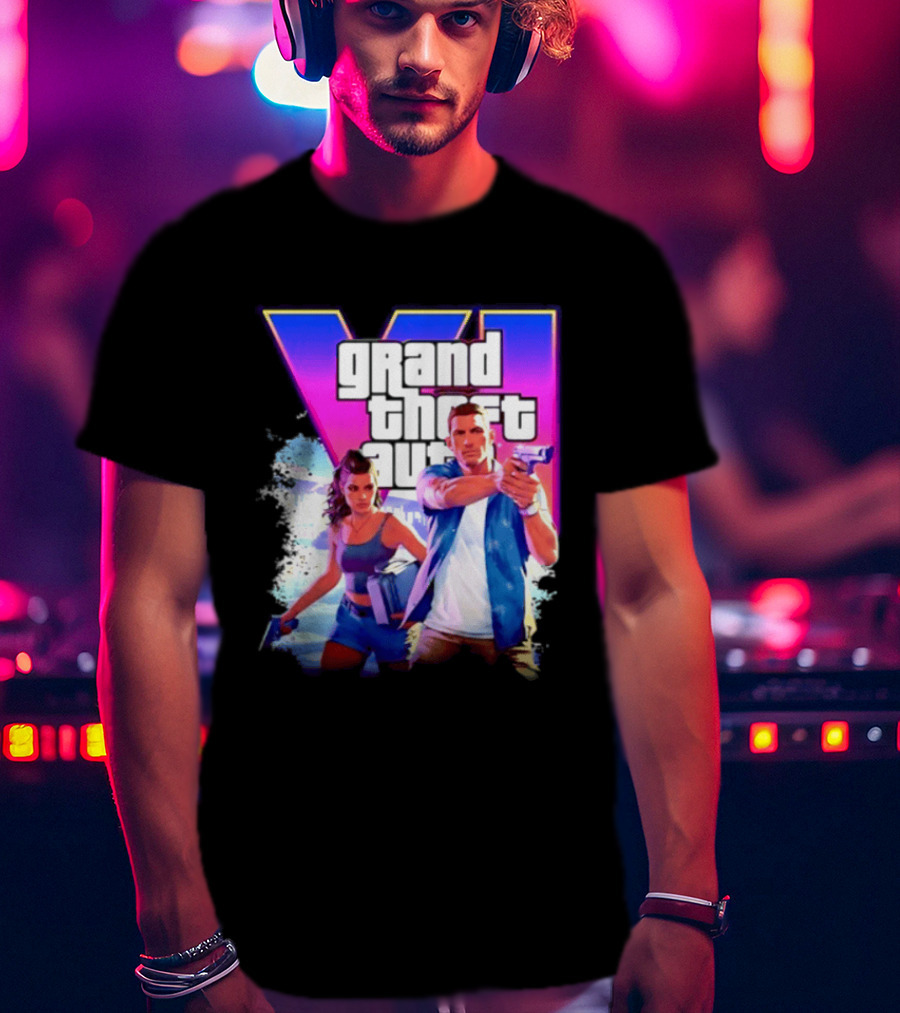 Grand Theft Auto VI GTA 6 Rockstar Games T-Shirt