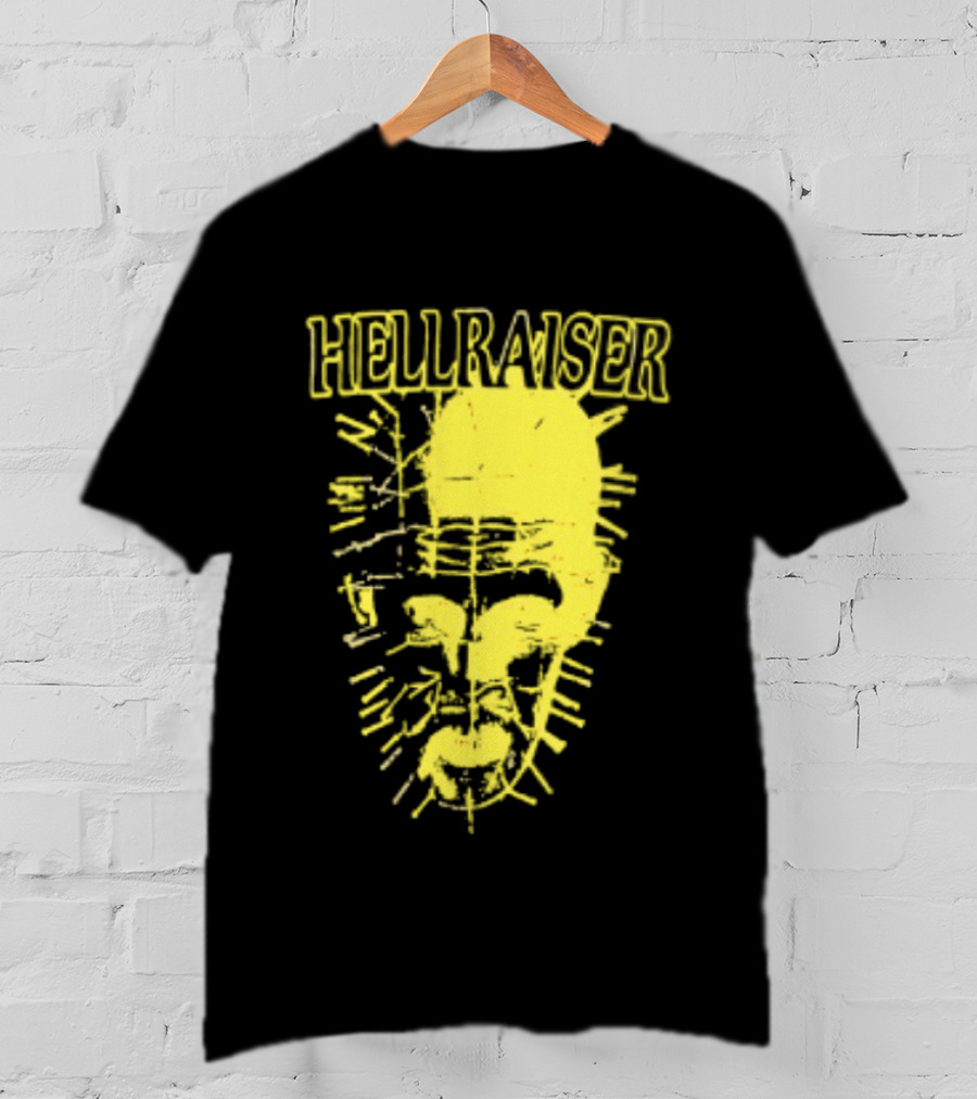 Hellraiser Pinhead Clive Barker Horror Movie Swag Head T-Shirt
