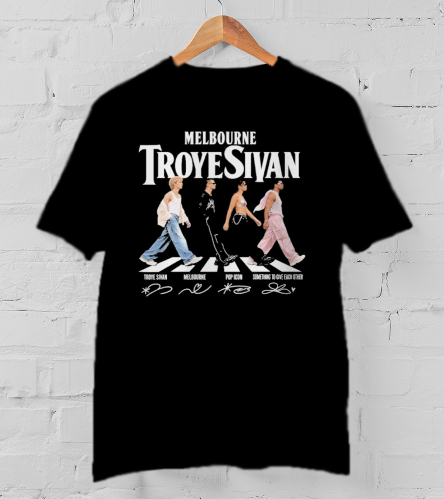 Troye Sivan Melbourne Something To Give Each Other Abbey Road T-Shirt