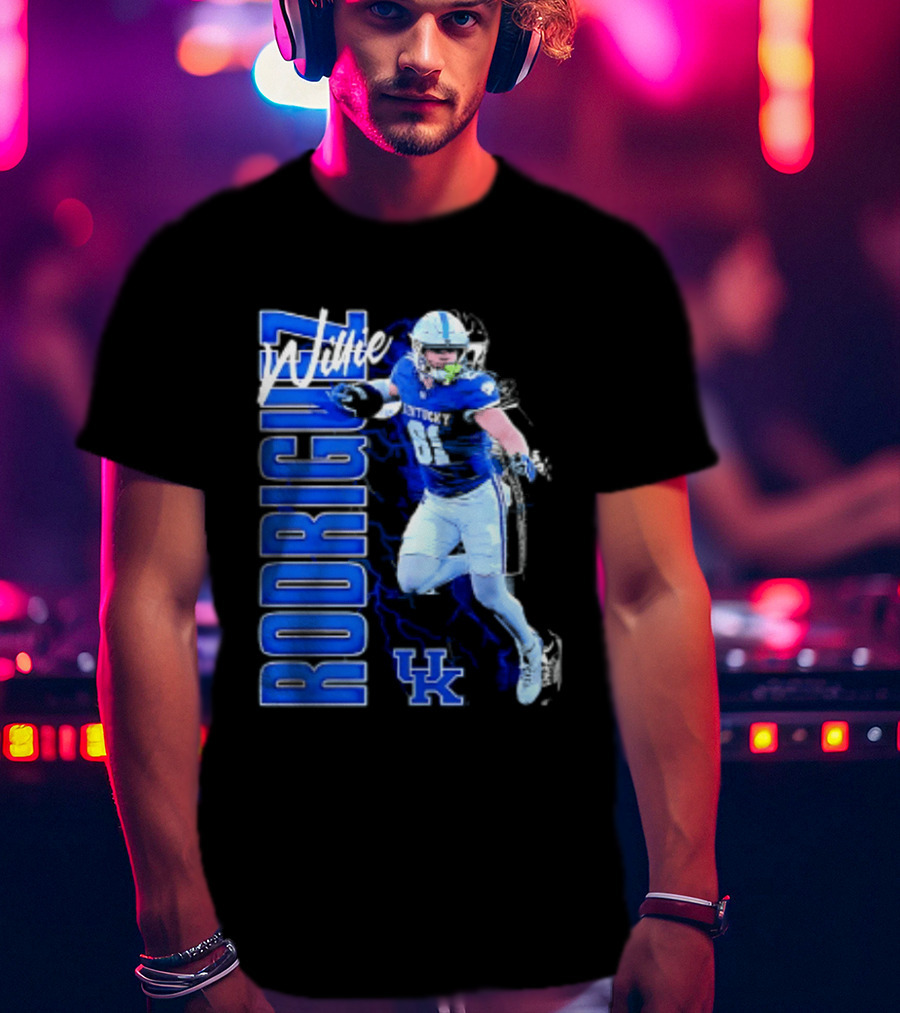 Willie Rodriguez Kentucky Wildcats NCAA Football UK T-Shirt
