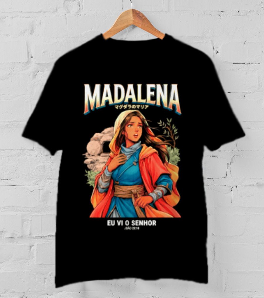 Madalena Eu Vi O Senhor Joao 20 18 Religious T-Shirt