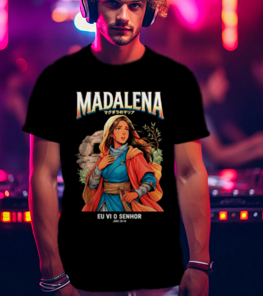 Madalena Eu Vi O Senhor Joao 20 18 Religious T-Shirt