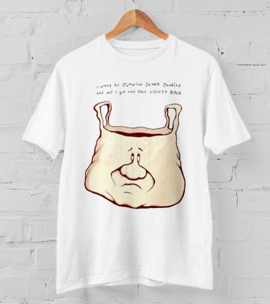 I Went To Jamaica Street Studios And All I Got Was This Lousy Bag Sad Face T-Shirt