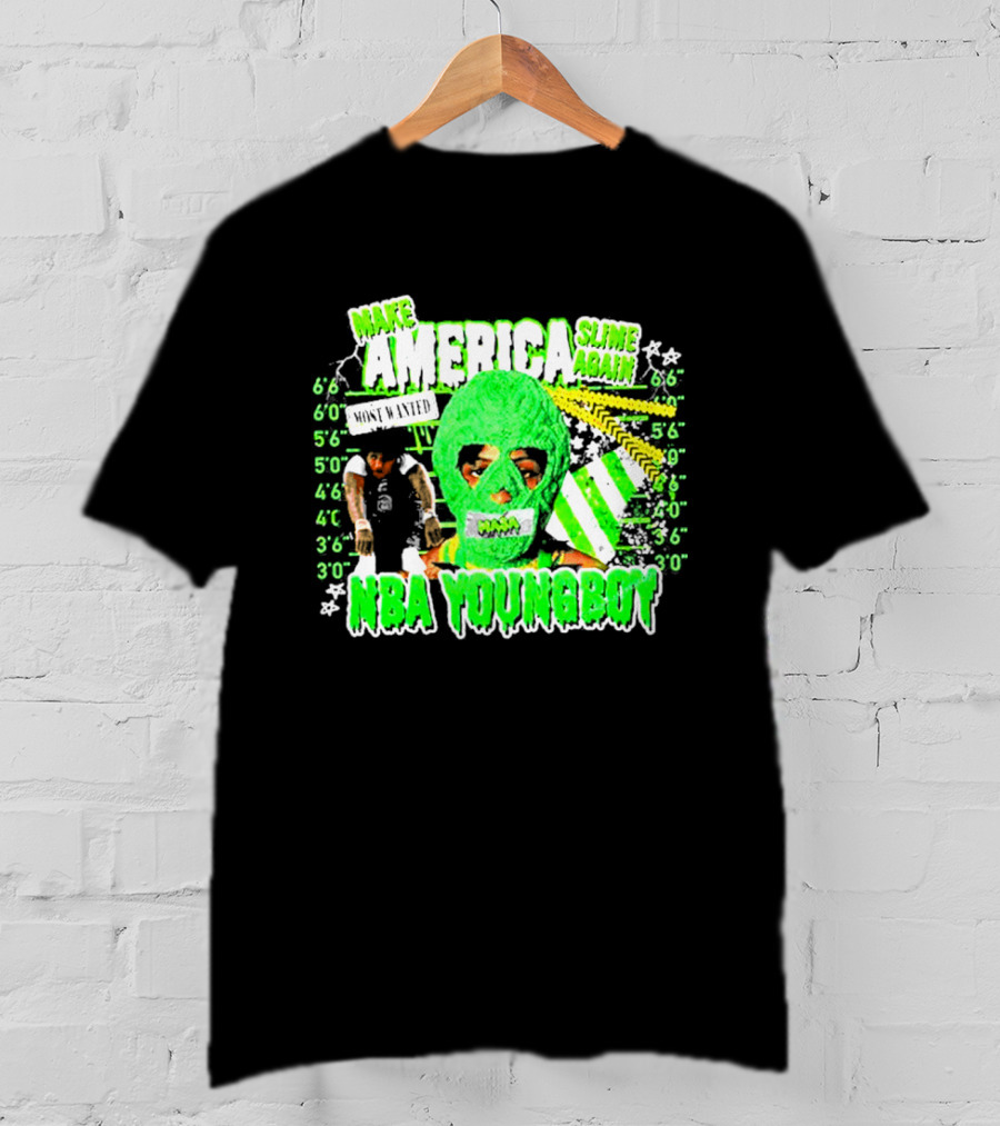 Make America Slime Again NBA Young Boy Tour T-Shirt