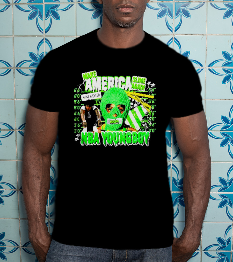 Make America Slime Again NBA Young Boy Tour T-Shirt