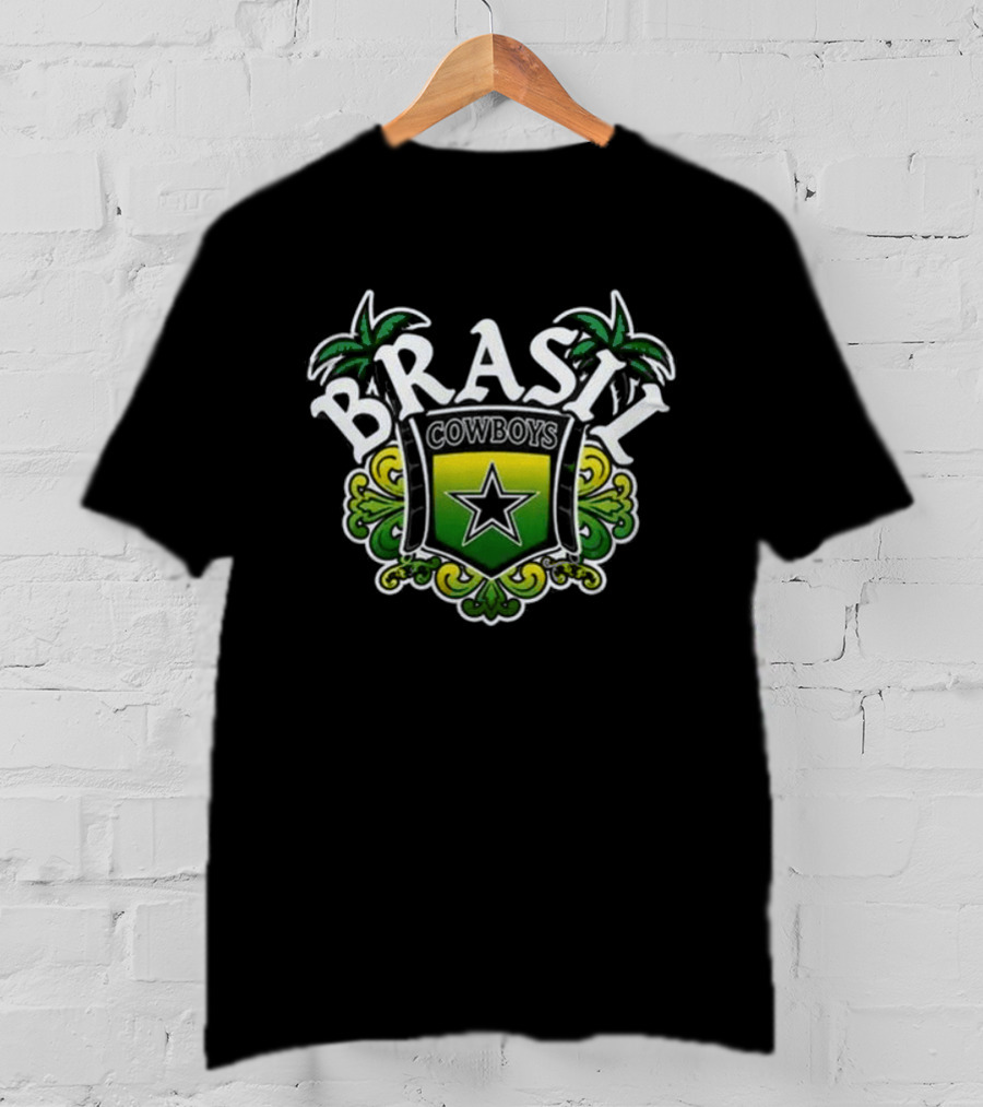 Dallas Cowboys Brazil Tropical Star 2026 T-Shirt