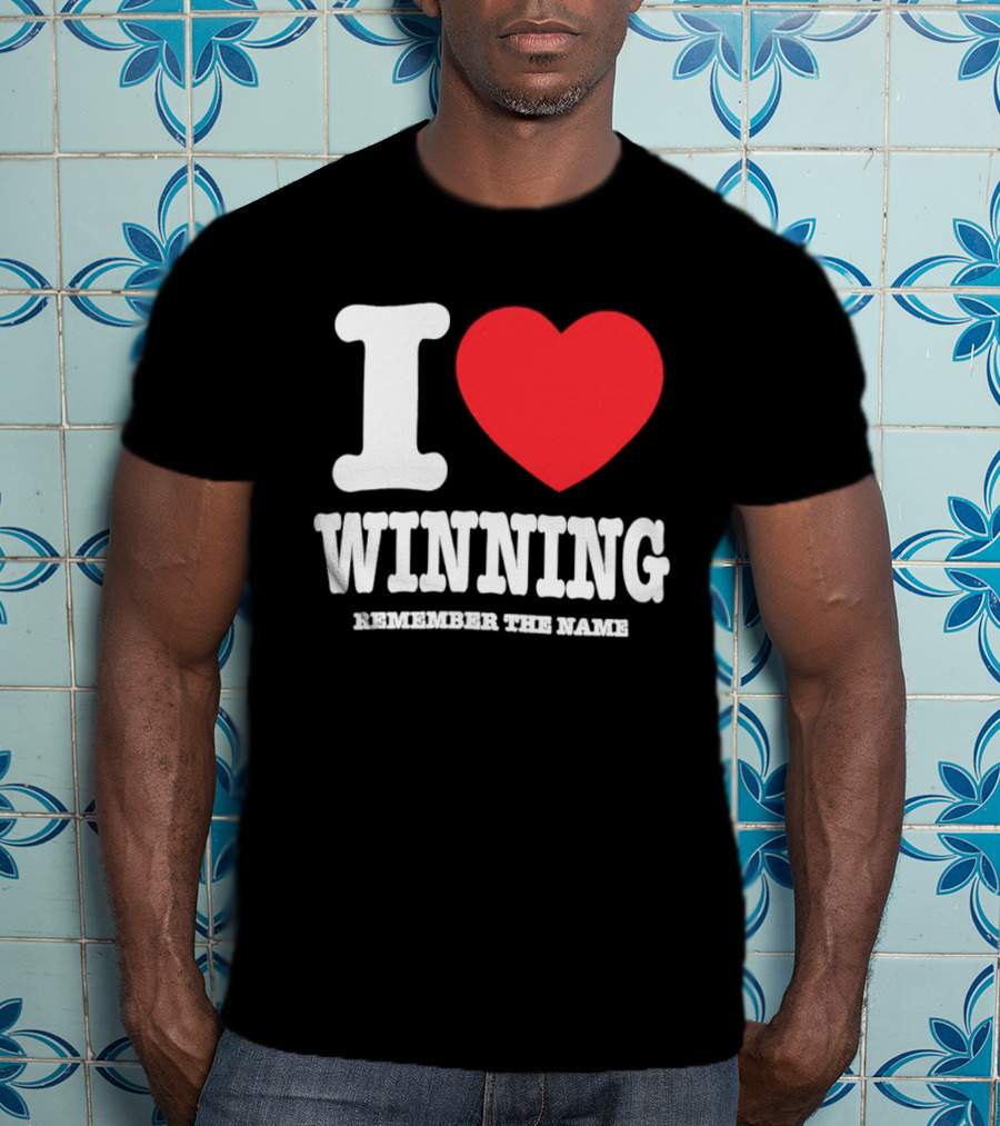 I Love Winning Remember The Name Donovan Ezeiruaku T-Shirt