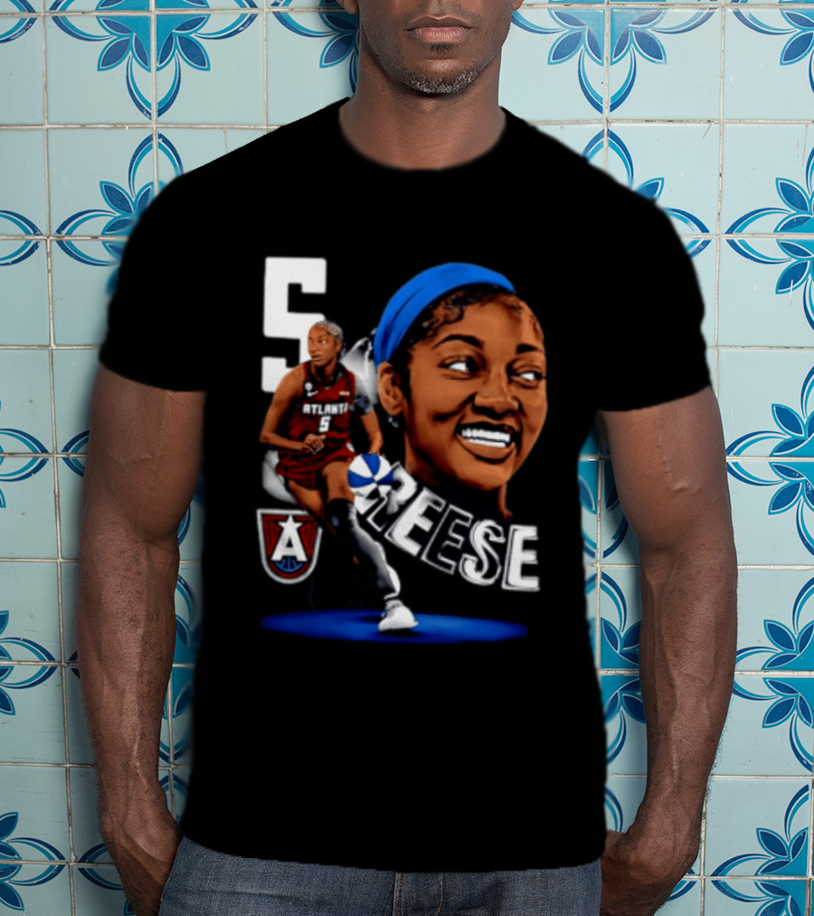 Angel Reese 5 Atlanta Dream WNBA Basketball Player Number 5 T-Shirt