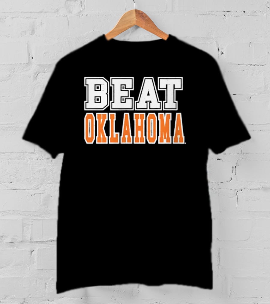 Beat Oklahoma Texas Longhorns NCAA Football Rivalry T-Shirt