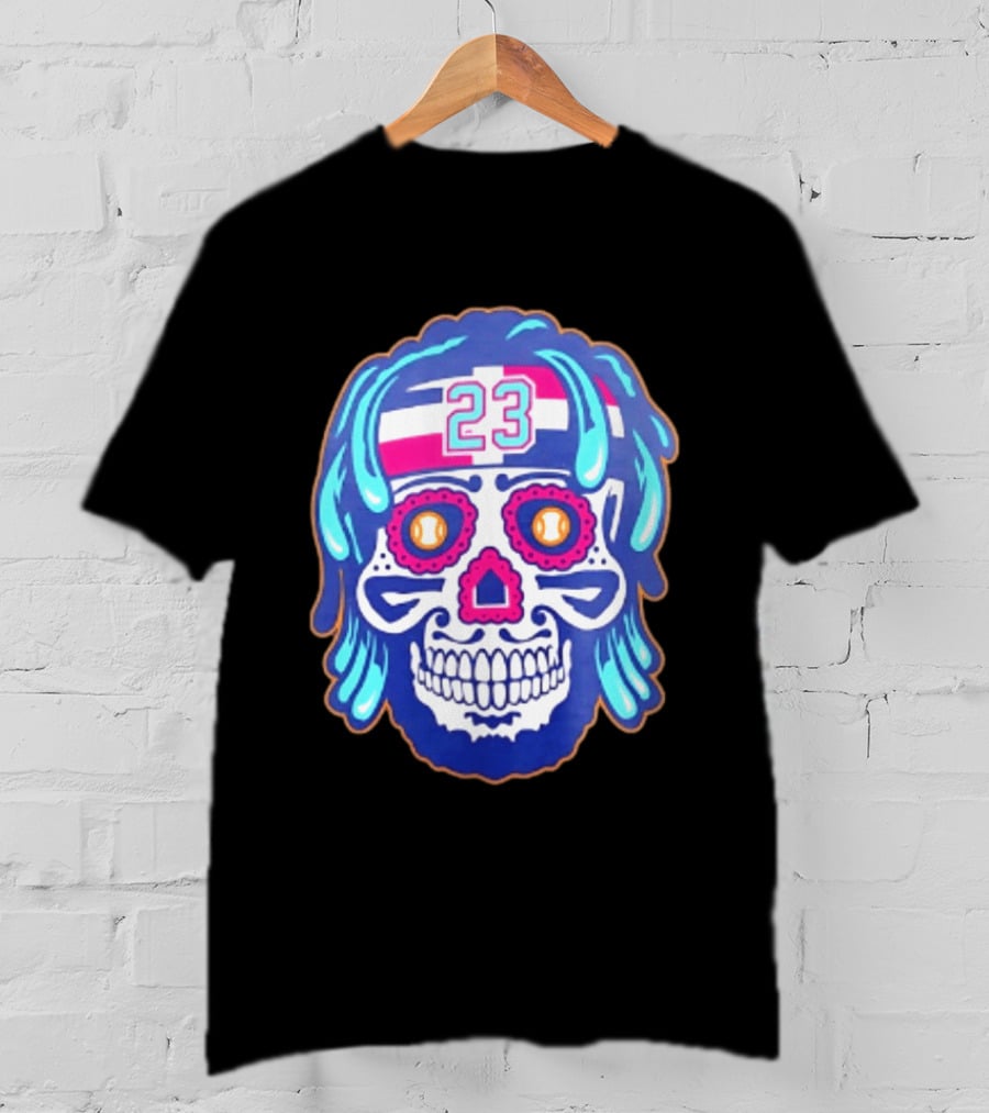 Fernando Tatis Jr. 23 San Diego Padres Sugar Skull T-Shirt