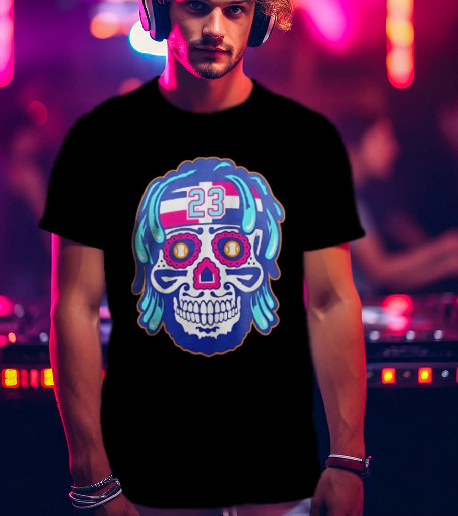 Fernando Tatis Jr. 23 San Diego Padres Sugar Skull T-Shirt