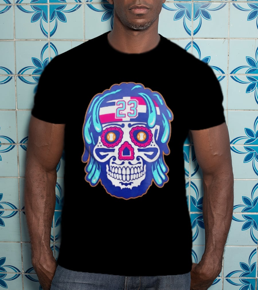 Fernando Tatis Jr. 23 San Diego Padres Sugar Skull T-Shirt