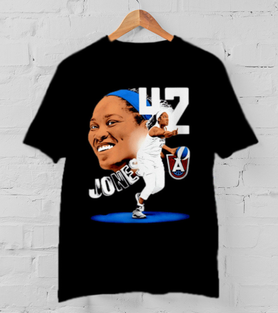 Brionna Jones 42 Atlanta Dream WNBA Basketball Player Sports T-Shirt