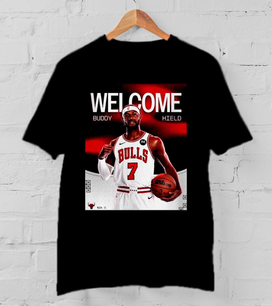 Buddy Hield 7 Chicago Bulls Welcome 2026 T-Shirt