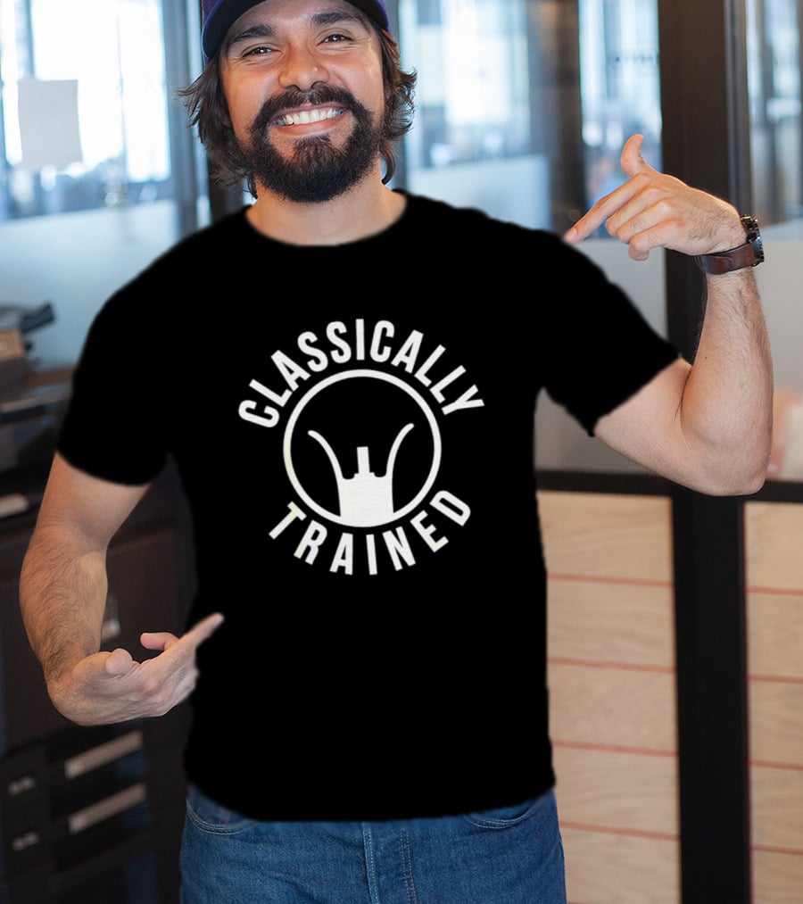 Classically Trained Iron Sights Concept With Firearm Aim T-Shirt