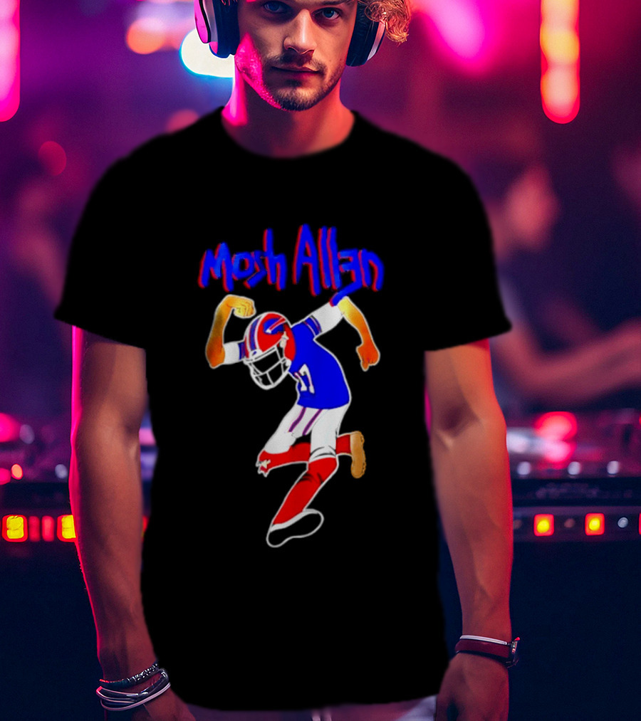 Buffalo Bills Josh Allen Mosh Allen Football Player T-Shirt