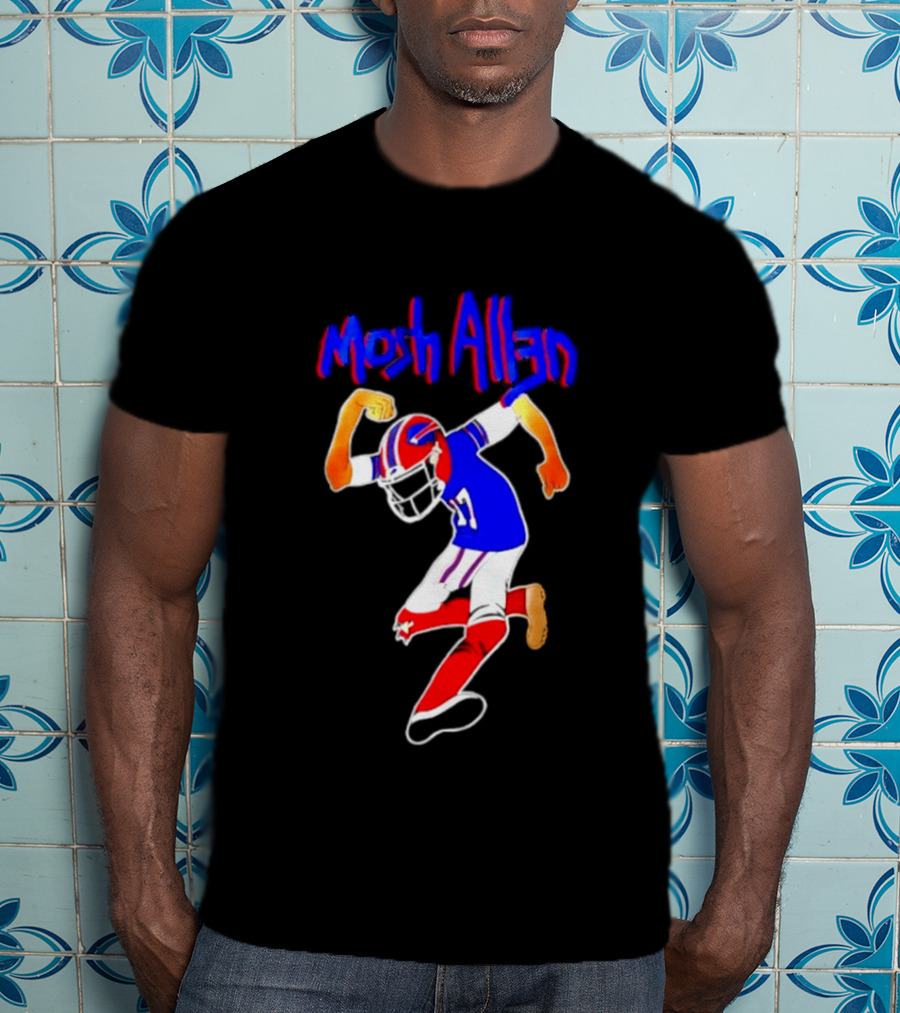 Buffalo Bills Josh Allen Mosh Allen Football Player T-Shirt