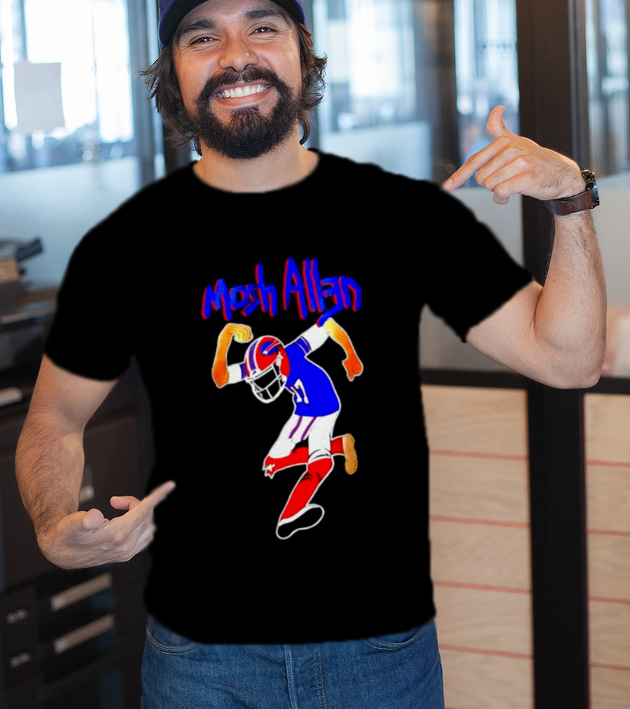 Buffalo Bills Josh Allen Mosh Allen Football Player T-Shirt