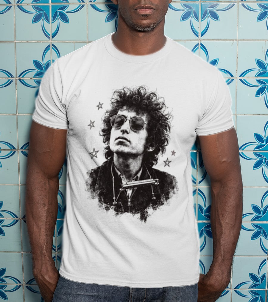Bob Dylan Cream Disco Ball For Folk Fans Forever Following The Song T-Shirt