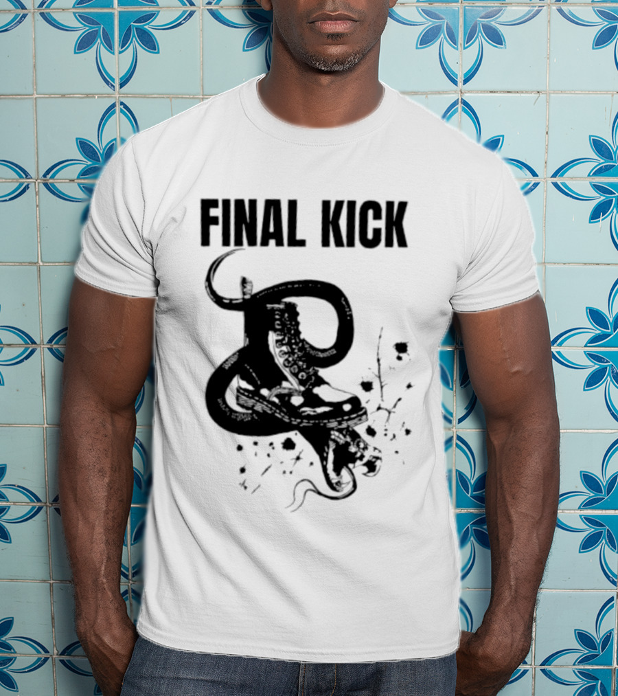Final Kick Dr Martens Skinhead Punk Snake Boot And Snake T-Shirt
