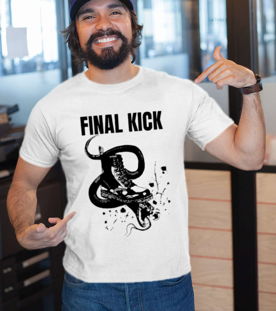 Final Kick Dr Martens Skinhead Punk Snake Boot And Snake T-Shirt