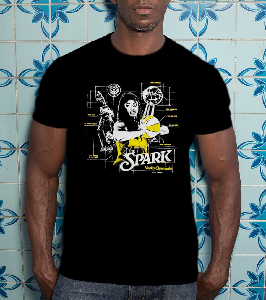 The Spark Nneka Ogwumike Final Game Celebration Thank You Los Angeles T-Shirt